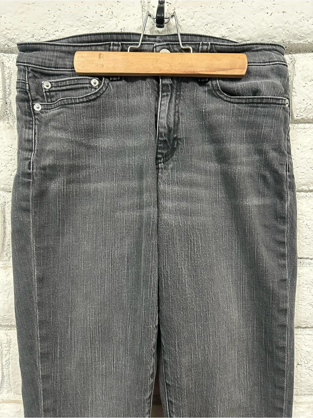 Michael Kors Gray Wash‎ Skinny Ankle Jeans Women’s Size 6